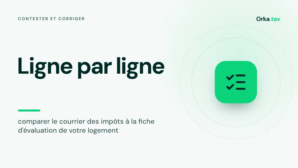 Courrier impôts éléments de confort : le lire et le contester